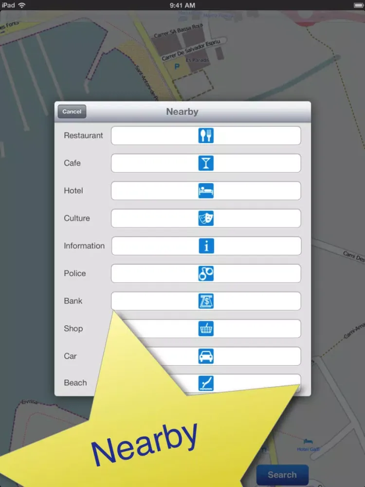 Screenshot di Ibiza No.1 Offline Map iPad 