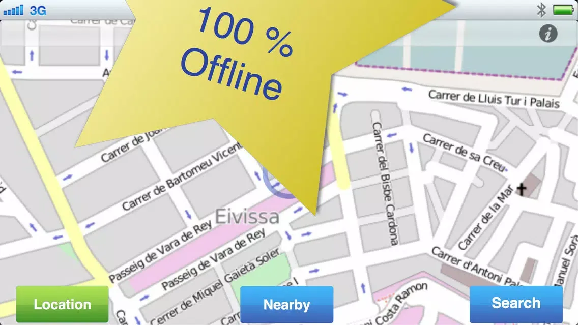Screenshot di Ibiza No.1 Offline Map