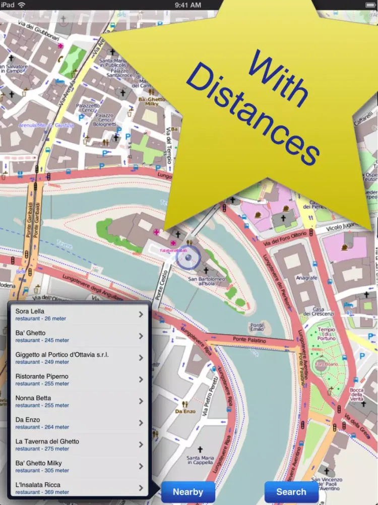Paris No.1 Offline Map iPad 应用截图