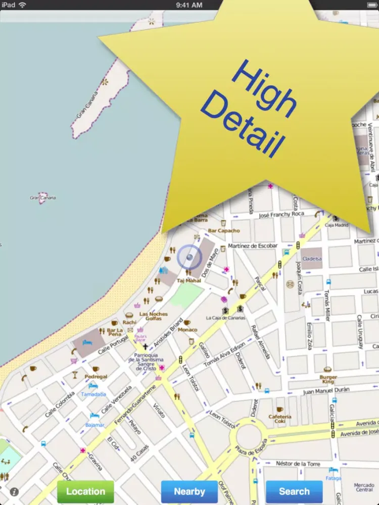 Скриншоты Tenerife No.1 Offline Map iPad 