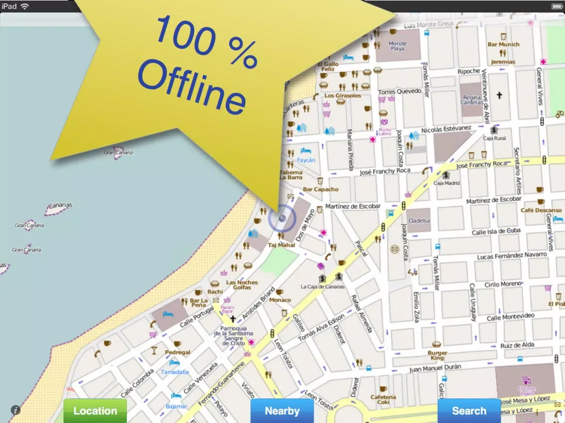Скриншоты Tenerife No.1 Offline Map iPad 