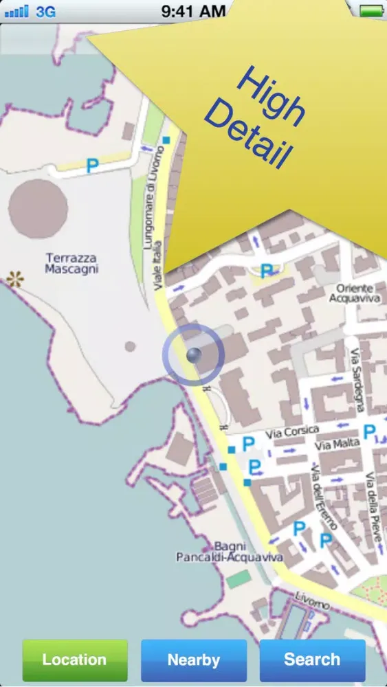 Captures d'écran de Tuscany No.1 Offline Map