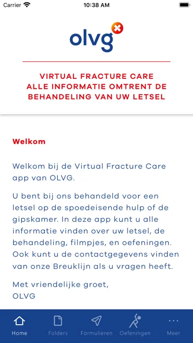 Captures d'écran de Virtual Fracture Care