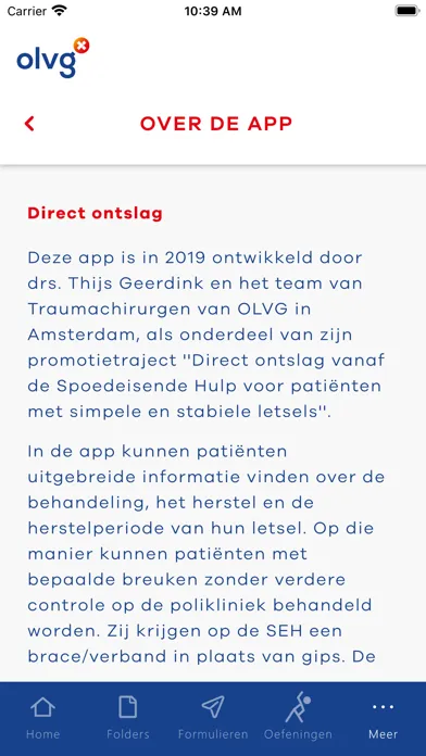 Captures d'écran de Virtual Fracture Care
