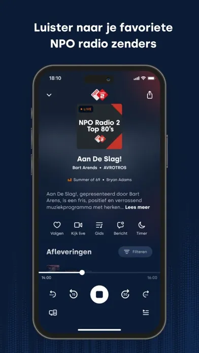 NPO Luister Screenshots