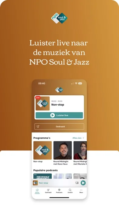 Tangkapan skrin NPO Soul & Jazz