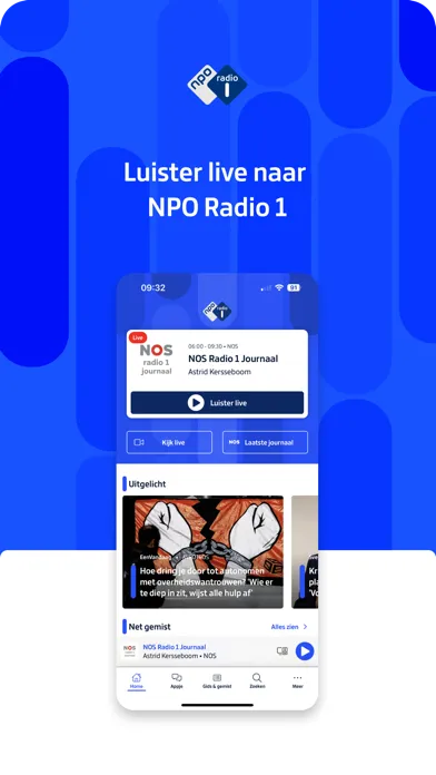 NPO Radio 1 – Nieuws & Sport应用截图