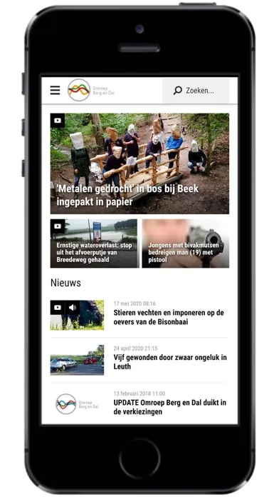 Omroep Berg en Dal Ekran Görüntüleri