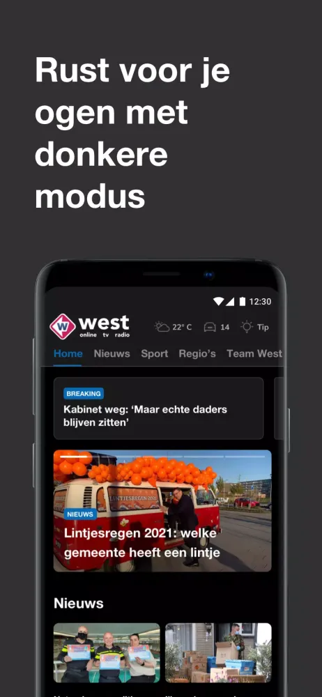 Omroep West應用截圖