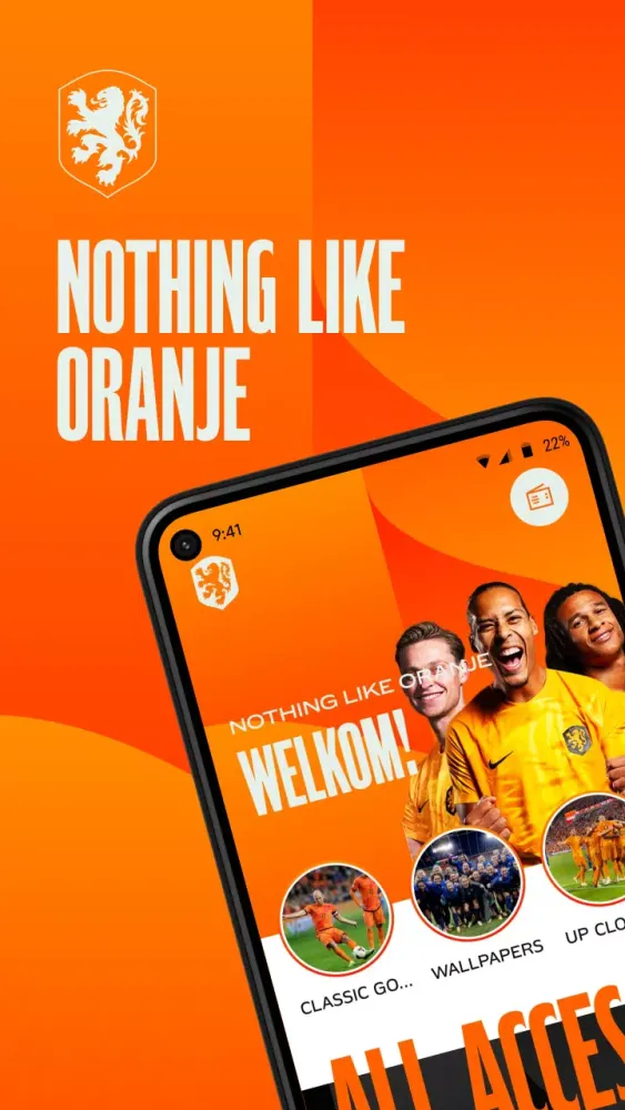 Tangkapan skrin KNVB Oranje