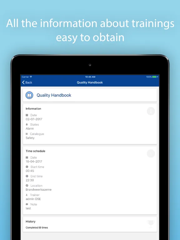 صور Employability Manager iPad 