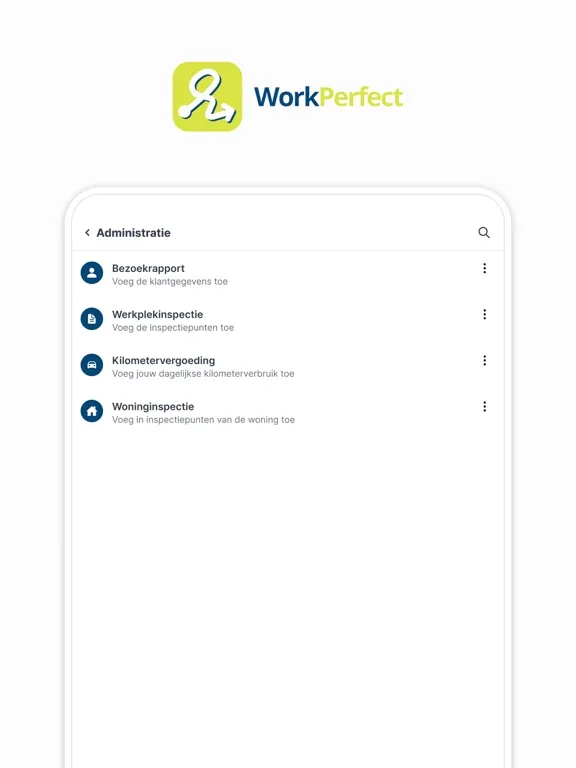 WorkPerfect iPad  Screenshots