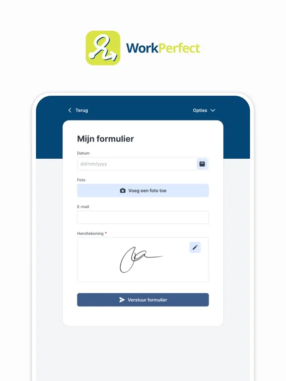 WorkPerfect iPad  Screenshots