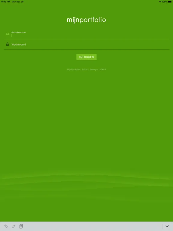 ePortfolio iPad  স্ক্রিনশট