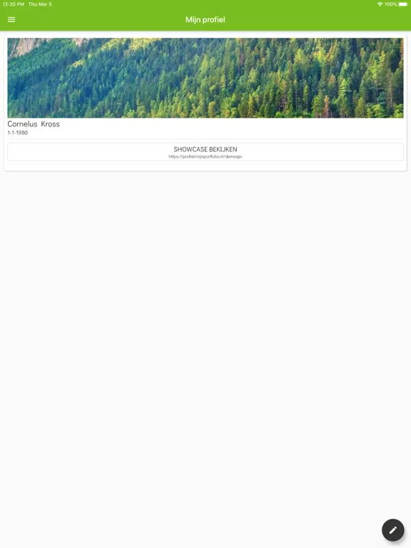 ePortfolio iPad  স্ক্রিনশট