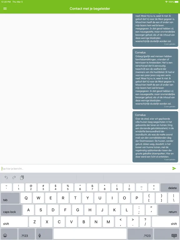 ePortfolio iPad  স্ক্রিনশট