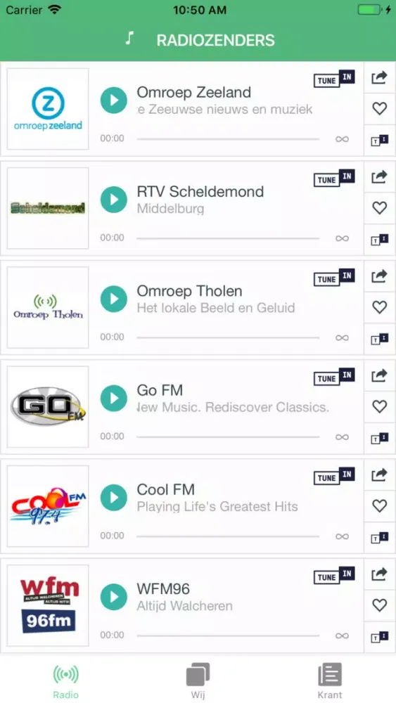 Lokale Radio应用截图