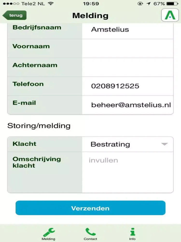 Amstelius iPad  스크린샷