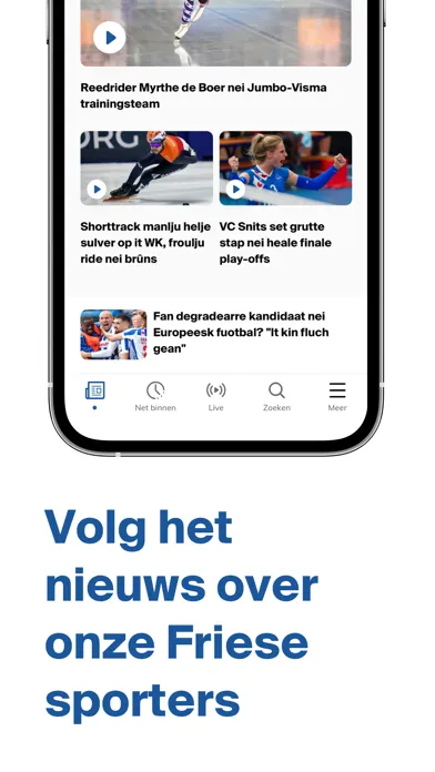 Tangkapan skrin Omrop Fryslân