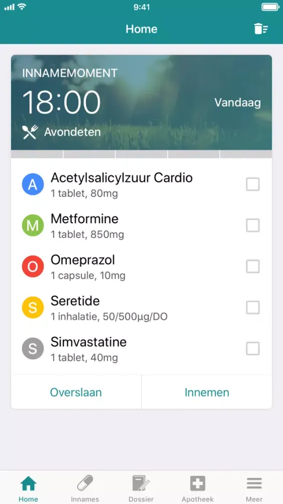 Medicijnwekkers met MedApp Ekran Görüntüleri