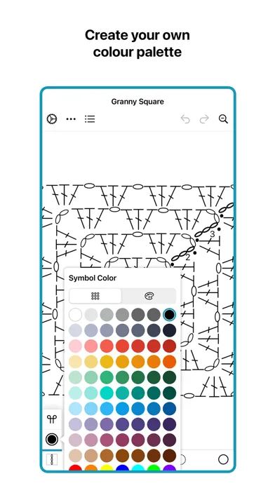 Crochet Chart Screenshots