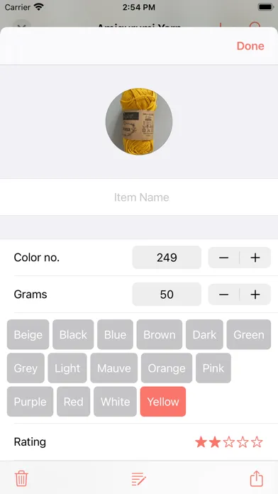Ảnh chụp màn hình của Sort & Order