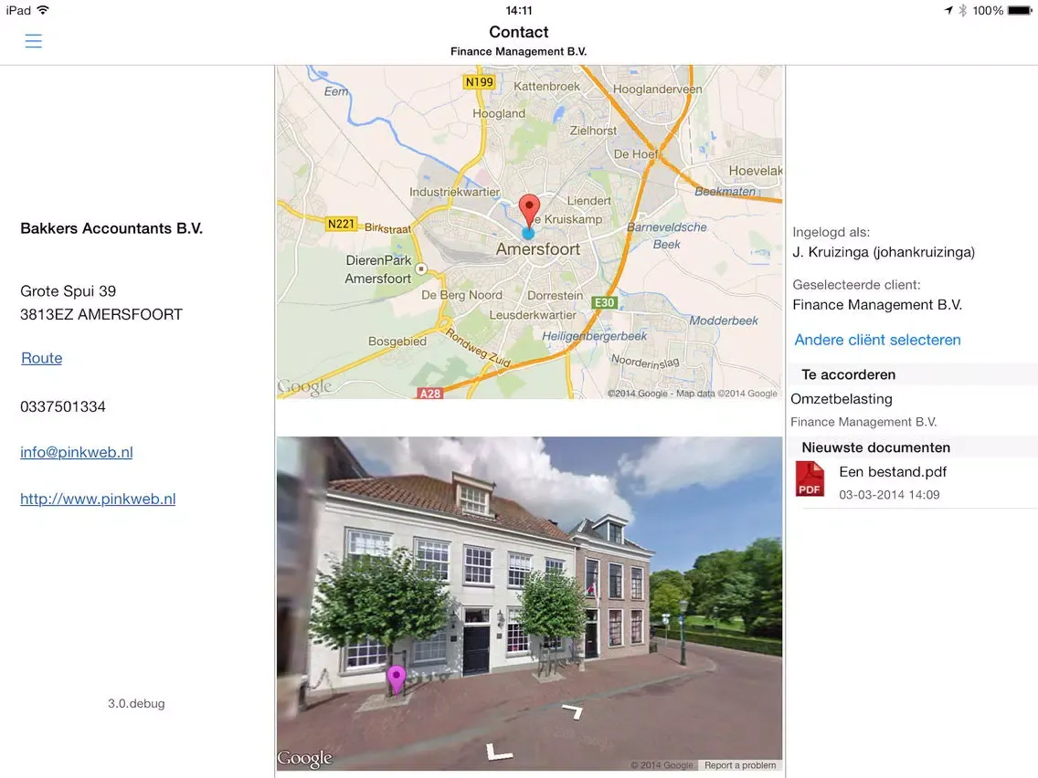 Zrzuty ekranu MPtCloud iPad 