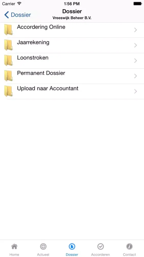 MyRSM.be Screenshots