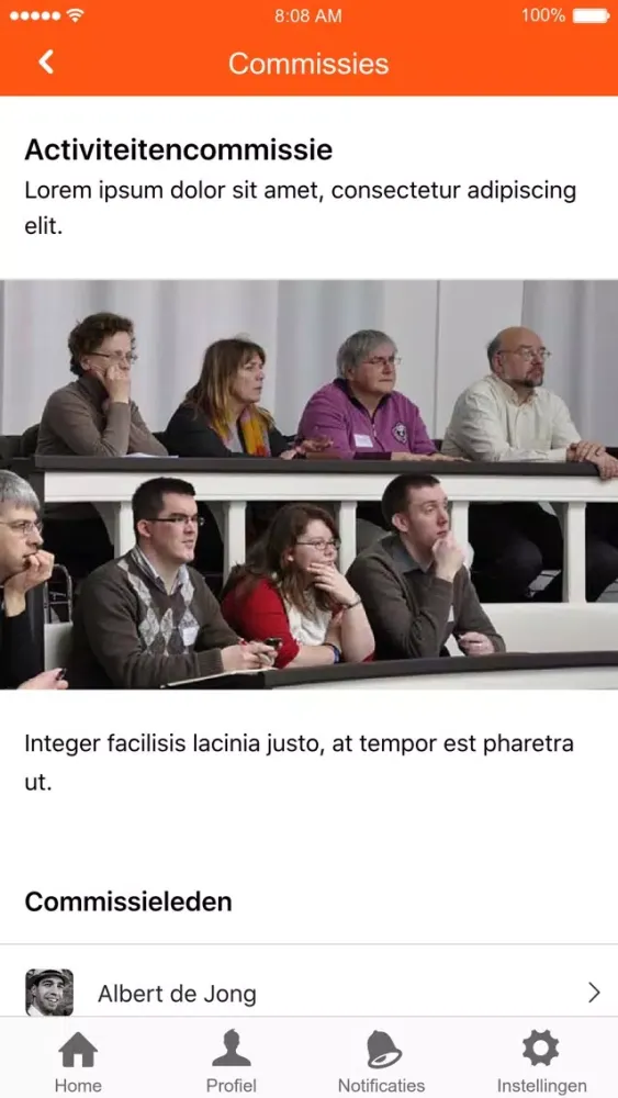 Capturas de tela do Platform Outsourcing Nederland