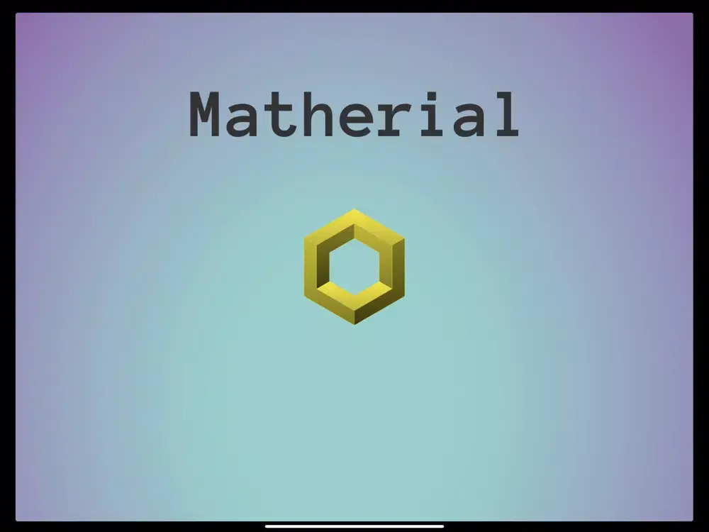 Matherial 2.0 iPad  स्क्रीनशॉट