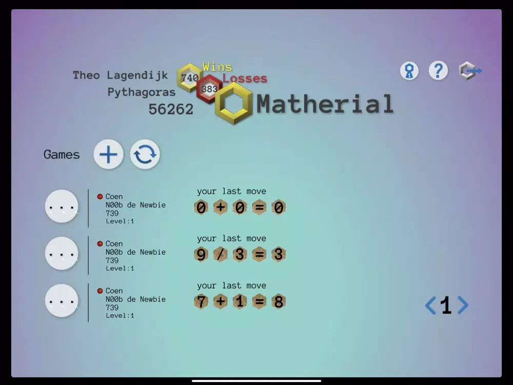 Matherial 2.0 iPad  स्क्रीनशॉट