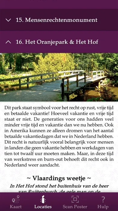 Captures d'écran de MensenrechtenVLD