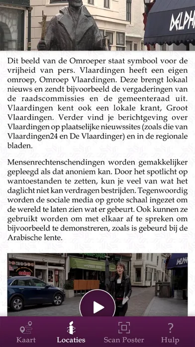 Captures d'écran de MensenrechtenVLD