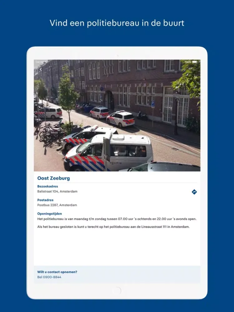 Politie iPad  स्क्रीनशॉट