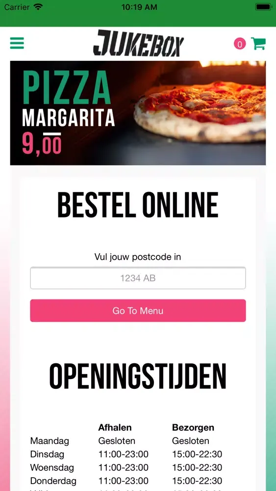 Jukebox Foods应用截图