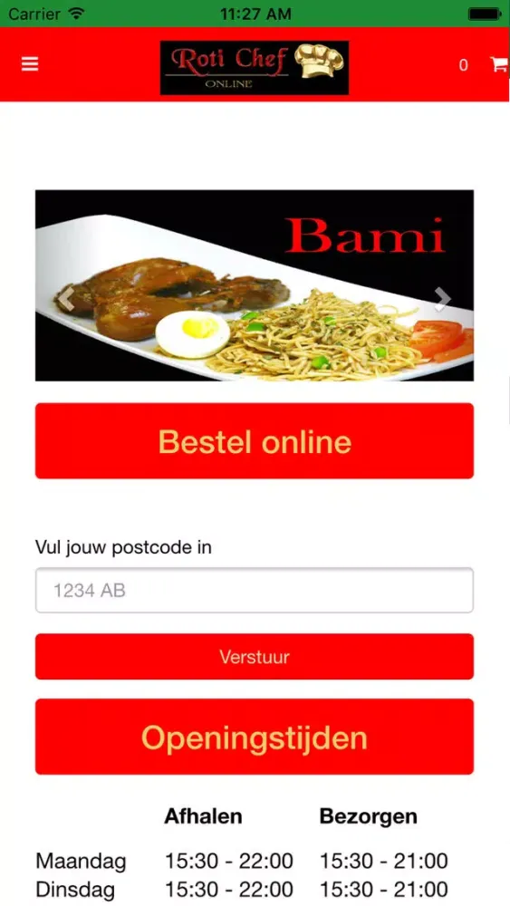 Capturas de pantalla de Roti-chef