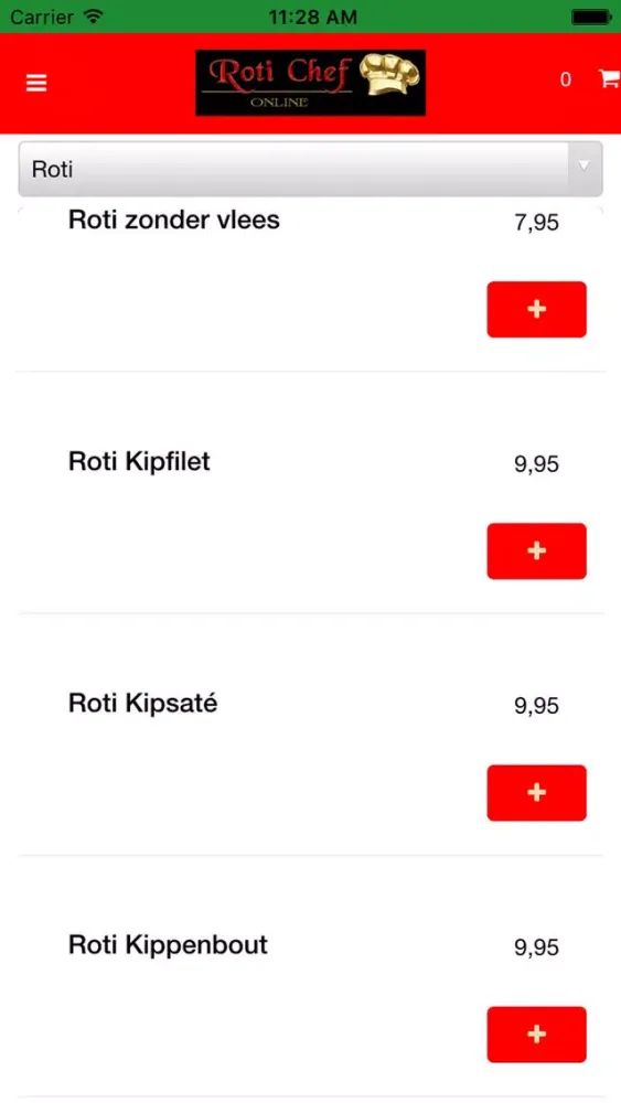 Capturas de pantalla de Roti-chef