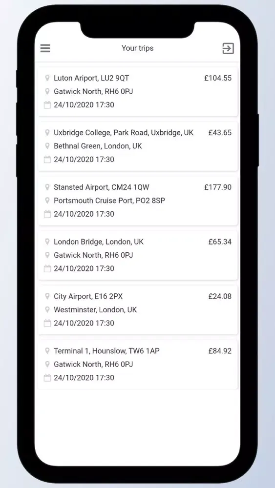 PRIMO Taxicentrale Screenshots
