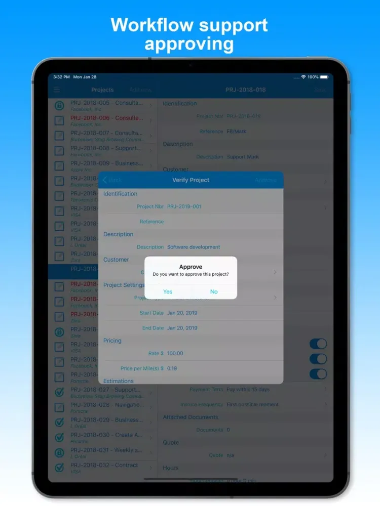 Скриншоты Dipasc - Projects iPad 