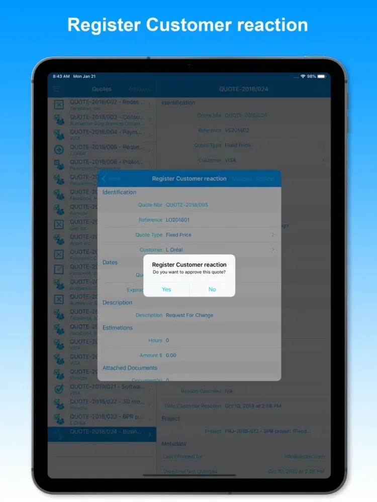 Dipasc - Quotes iPad  スクリーンショット