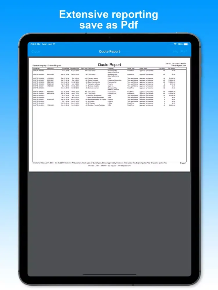 Dipasc - Quotes iPad  スクリーンショット