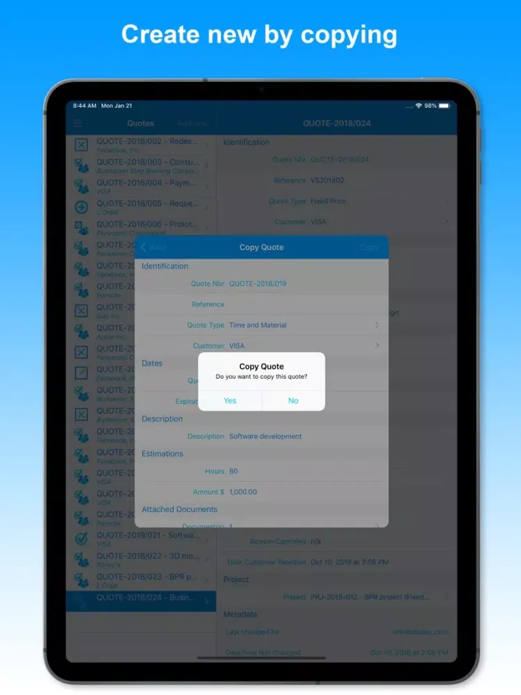 Dipasc - Quotes iPad  スクリーンショット