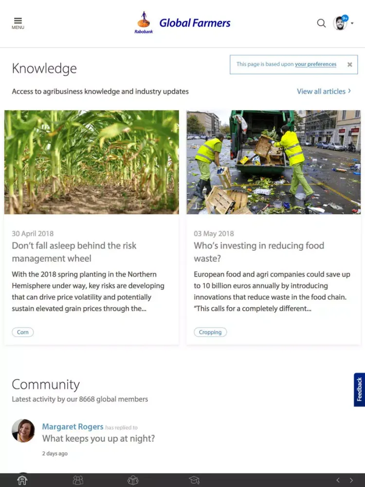 Global Farmers iPad 应用截图