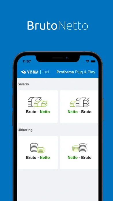 Ảnh chụp màn hình của Visma - Raet Netto