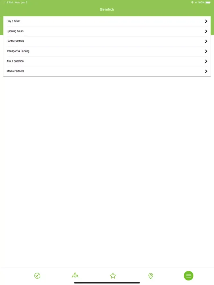 GreenTech Amsterdam iPad 应用截图