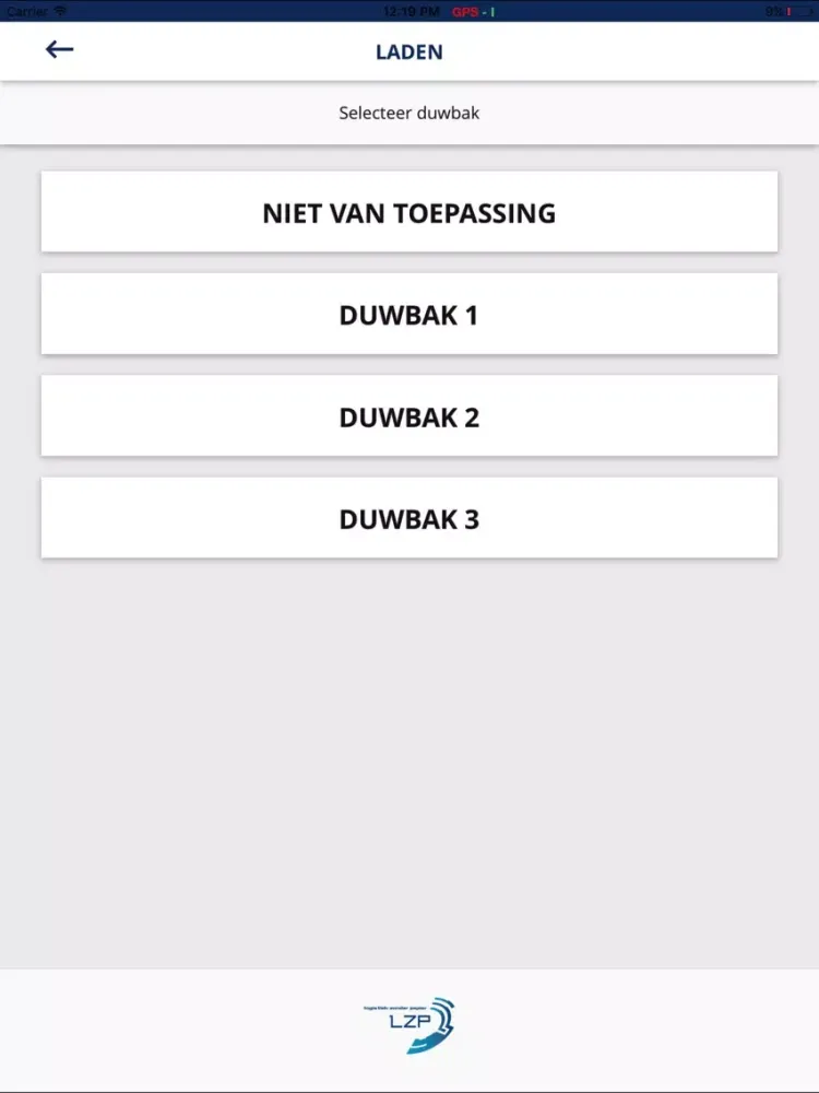 Tangkapan skrin Ingensche Waarden - LZP iPad 