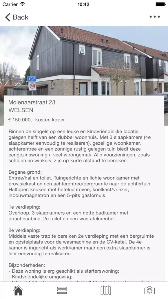 ภาพหน้าจอของ Pieter van der Plas Makelaar voor Almere