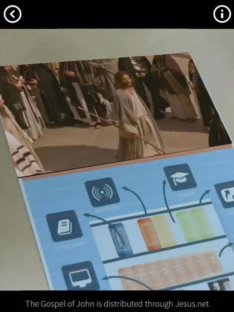 ภาพหน้าจอของ The Life Of Jesus: The movie iPad 