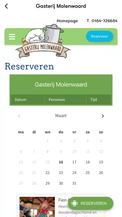 Screenshot di Vakantiepark Molenwaard