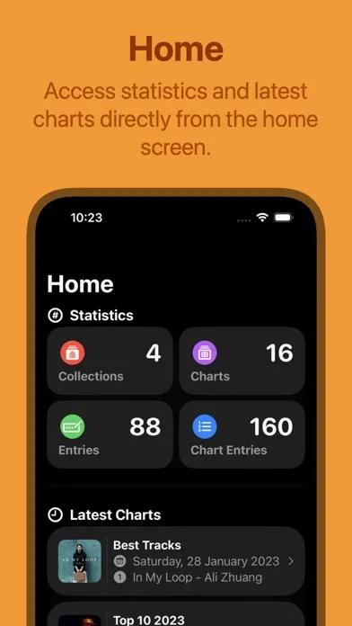 Chart Your Music Screenshots